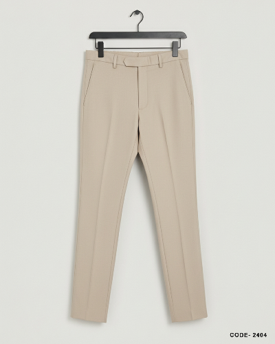 Men's Formal Pant - Cream